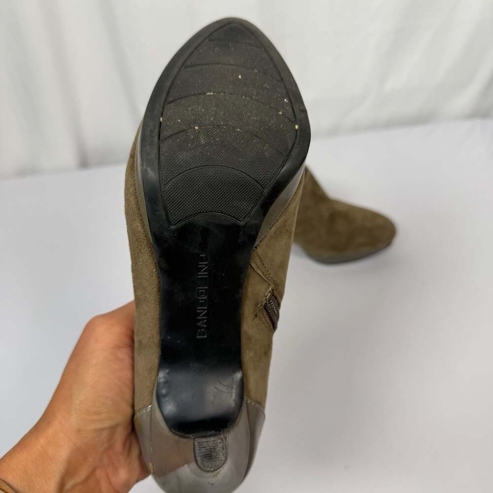 Bandolino Cardinal Suede Ankle Booties in Brown Size 6.5 - Picture 4 of 5